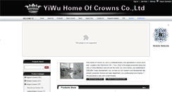 Desktop Screenshot of crowns-tiaras.com